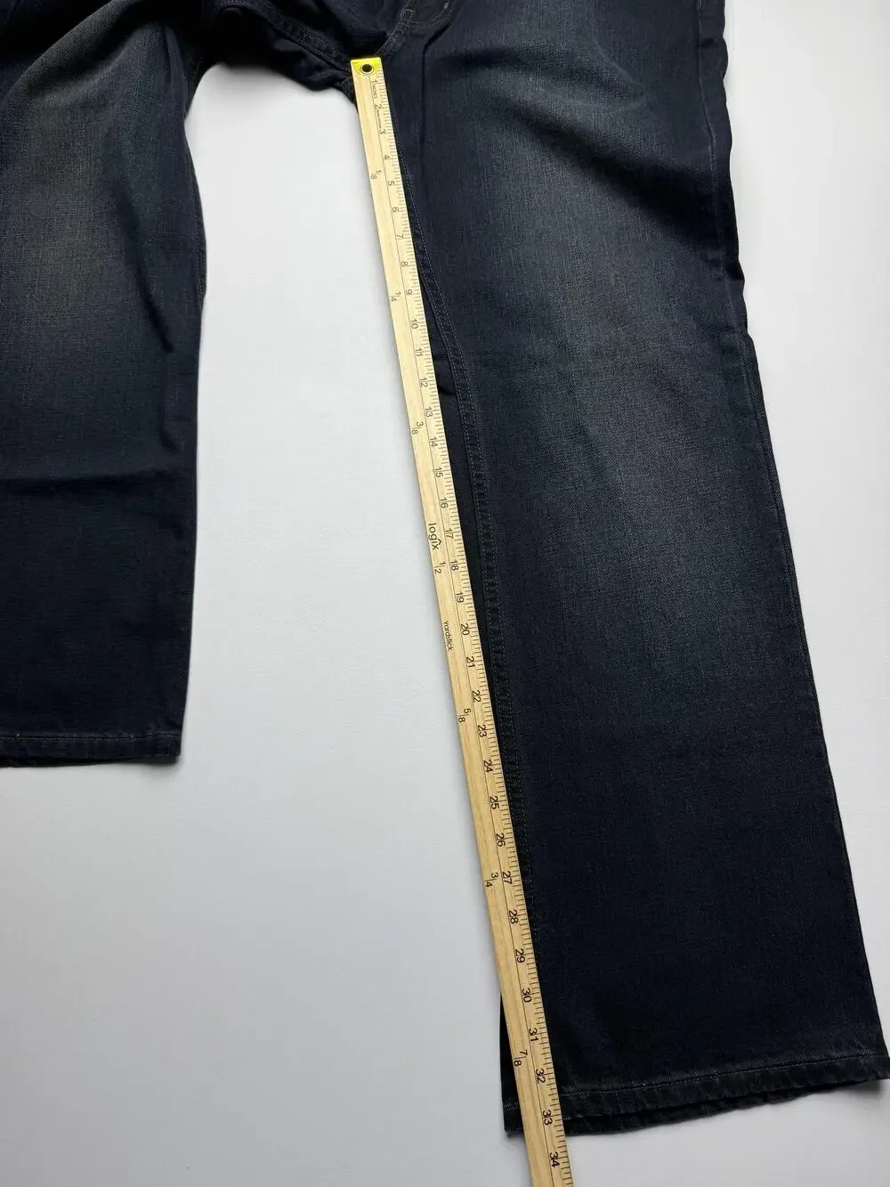 Harley Davidson Jeans Mens 36x34 Blue Med Wash Relaxed Wide Leg 5 Pocket